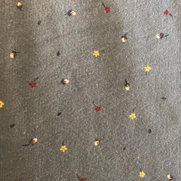 Cute Floral Blue Crop top - Picture 2 of 4